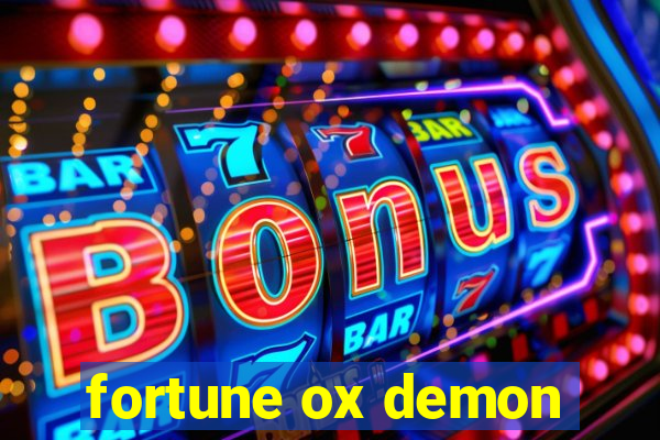 fortune ox demon